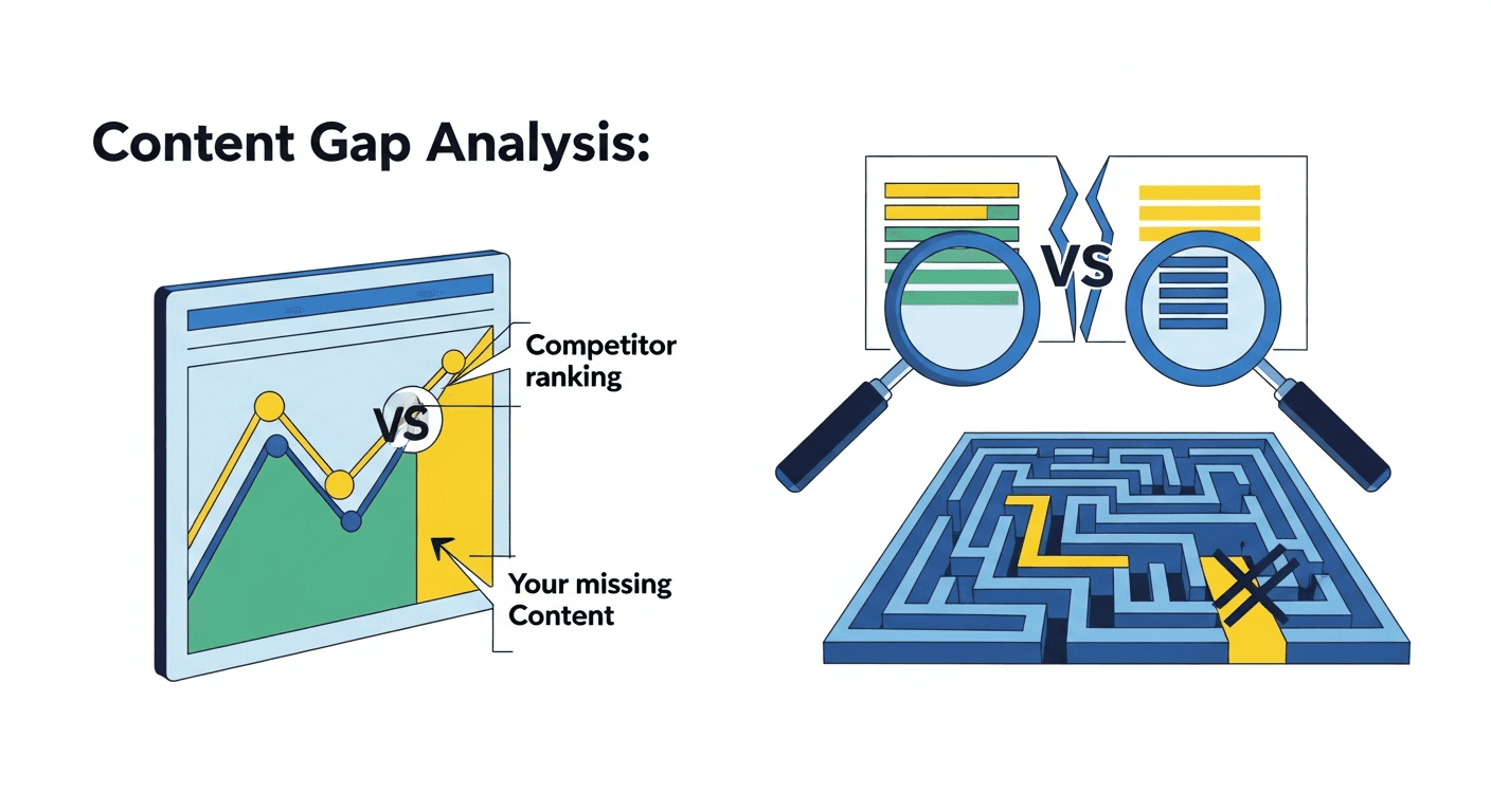 Analyse des lacunes de contenu face aux concurrents