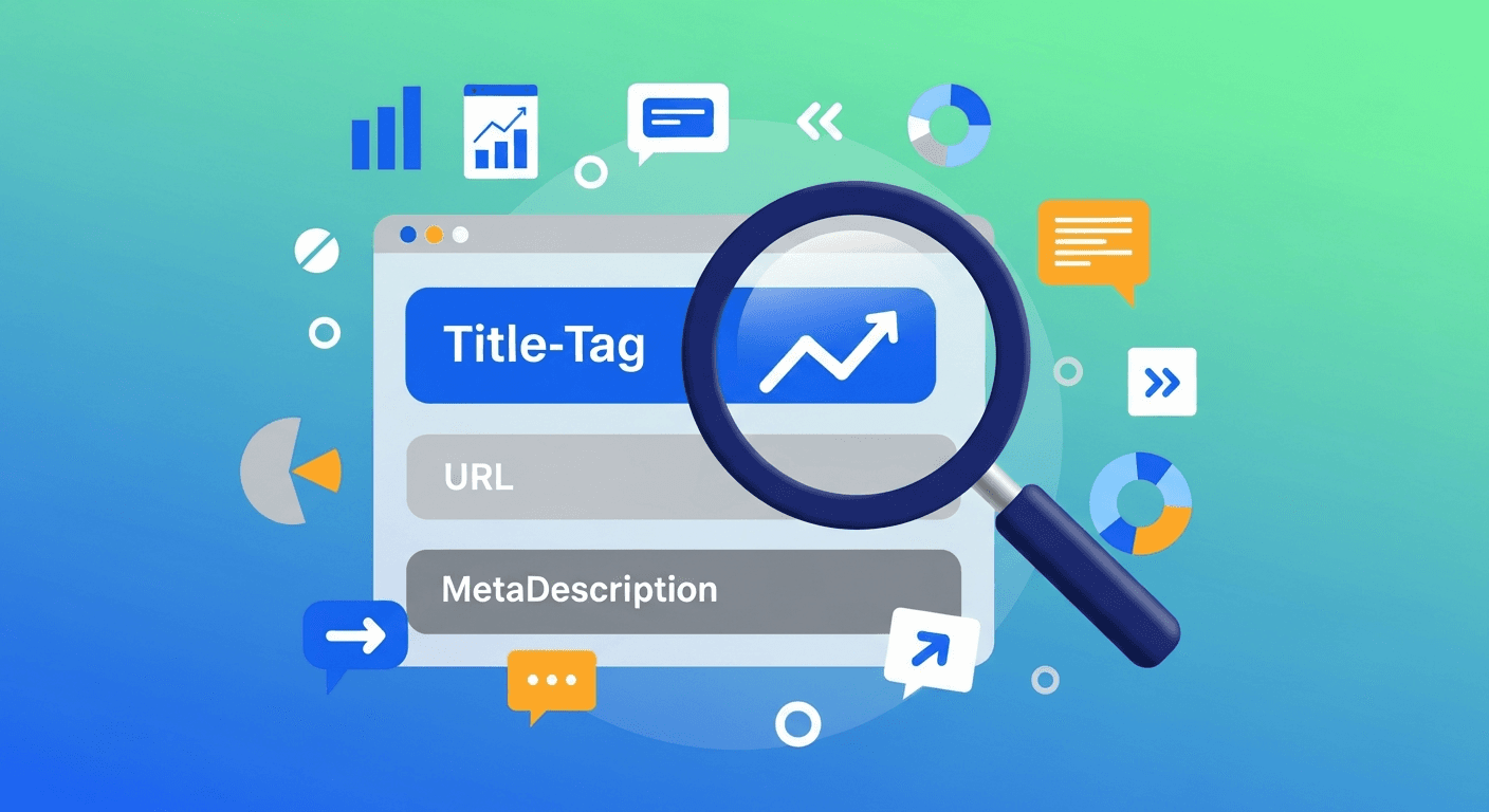 Title-Tags & Meta-Descriptions, die Klicks bringen (2026)